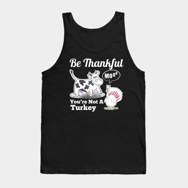 Funny Thanksgiving Day Tank Top by AtkissonDesign